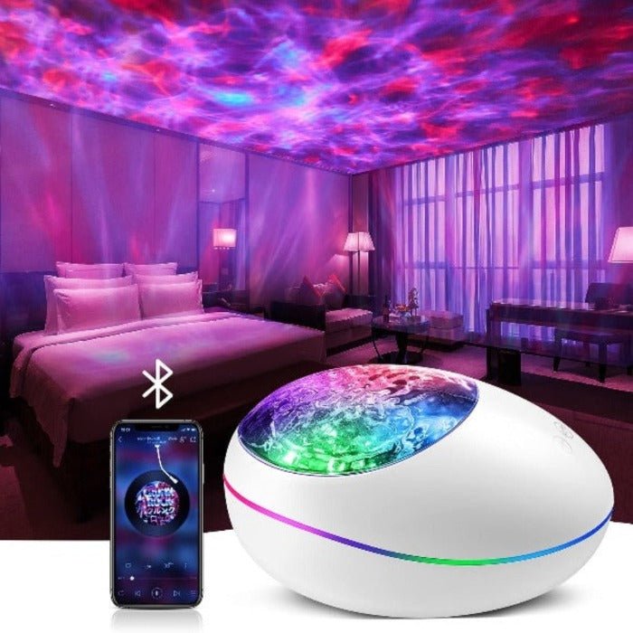 Ultimate Ocean Wave Projector Night Light Lamp with Bluetooth Music Player - Pamper Me Now